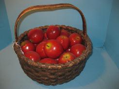 Early Split Hickory Apple Basket 
