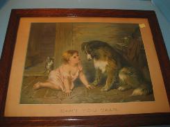 Can't You Talk. Victorian Litho