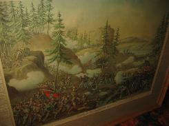 Battle of Chattanooga 1888 Litho