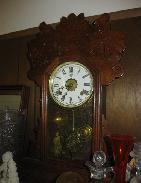 Waterbury Walnut Victorian Shelf Clock