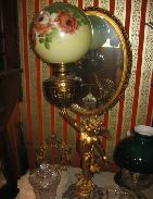  Classical Cherub Parlor Lamp