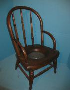 Early Youths Bentwood Potty Chair