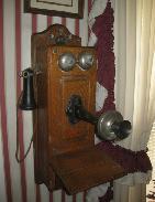 Kellog Oak Wall Telephone
