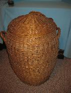 Woven Willow Snake Basket