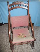 Victorian Folding Rocking Chair
