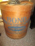 Bond Mfg. Corp. Bond-Crown Wooden Bulk Barrel 