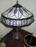 Leaded Glass Table Lamp 