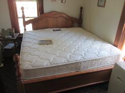 Country Oak King Sized Bed 