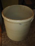 Stoneware 30 Gallon Crock w/Applied Handles