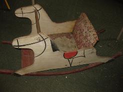Painted Hobby Horse