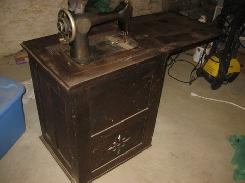 Franklin Cabinet Treadle Sewing Machine
