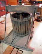  Wooden & Wrought Iron Cider Press