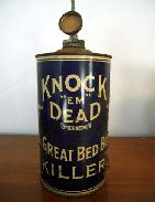 Knock EM Dead Tin Container