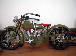 Harley Davidson Early Motorcycle Precision Model