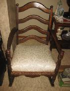 Ladder Back Armed Rocking Chair