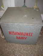 Kishwaukee Dairy Tin Milk Box