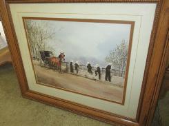 Amish Country Scene Painting