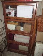 Oak 4-Tier Stacking Bookcase 