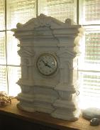 United Electric Marble Clock