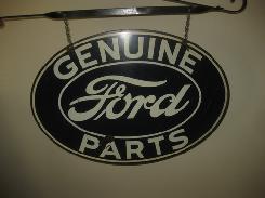  Ford DS Porcelain Oval Sign