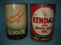 Kendal Motor 2000 Mile 1 Gallon Oil Can