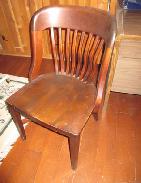 Bankers Walnut Chair