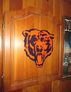 Chicago Bears Dart Board