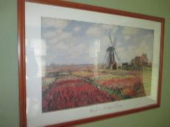  Monet: At the Field of Tulips Print