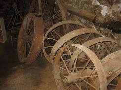  Old Steel Implement Wheels 