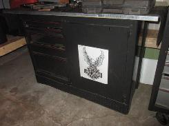 Craftsman Metal Top Work Bench/Cabinet