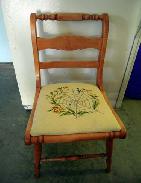 Early American Maple Dining Chairs