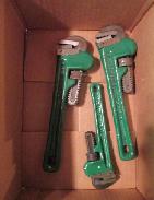 Greenlee Iron Pipe Wrench Set