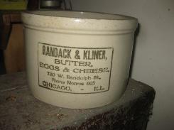 Randack & Kliner Butter/ Cheese Crock