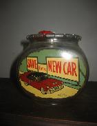 Coin Bank Save for a New Car