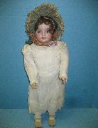  Louis Wolf & Co. Bisque Socket Head Doll