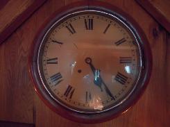 Oak Portal Clock 