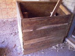 Primitive Pine Wood Box