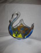 Art Glass Swan Collection 