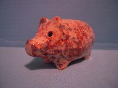  Roseville Spongeware Piggy Bank