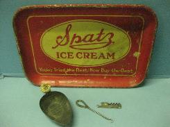 Spatz Ice Cream Metal Tray
