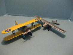 Die Cast Vintage Air Planes