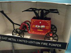 Boone Co. Fair 2001 Metal Fire Pumper