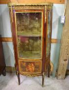   Ornate Louis XV-Style Vitrine Cabinet