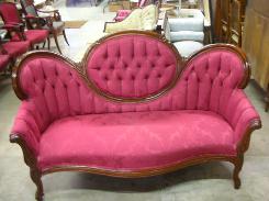 Victorian Rococo Settee & Chairs