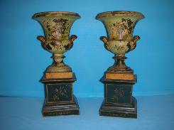 French Mantle Urns