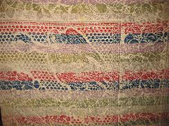 Early Multi-Color Jacquard Coverlet