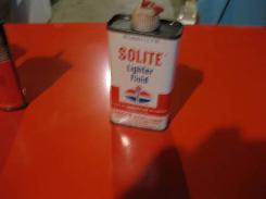 Standard Solite Lighter Fluid Tin Can