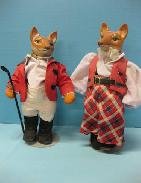  Mr. & Mrs. Fox Doll Set