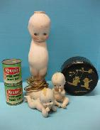 Kewpie Doll  Plaster of Paris 12 in. Lamp