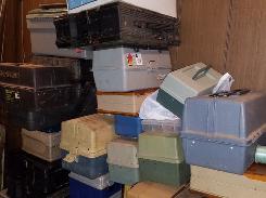 Large Selection of Tackle Boxes